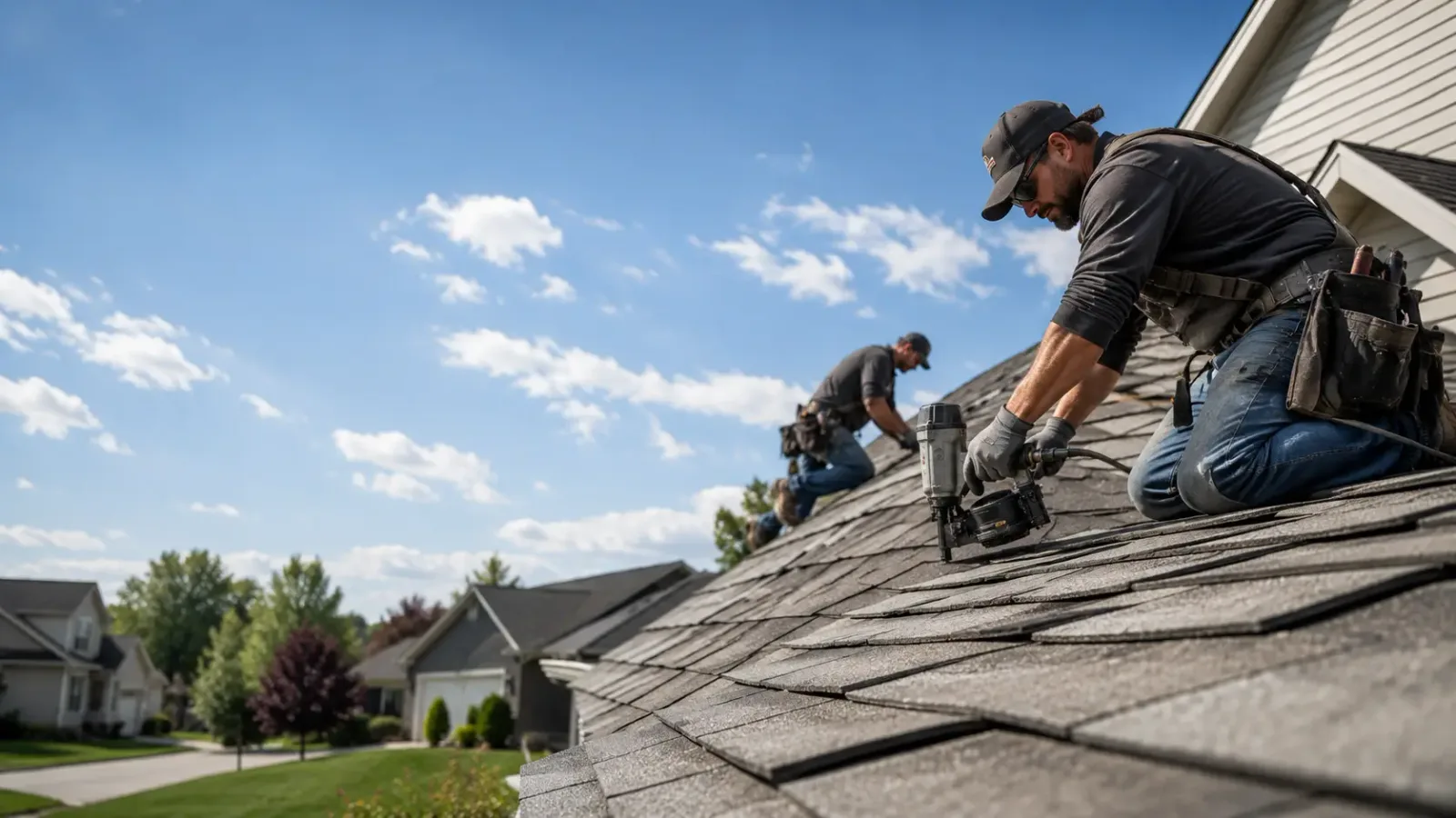 Storm Damage Roof Repair in Roulette, PA near me